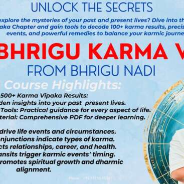 The Bhrigu Karma Vipaka