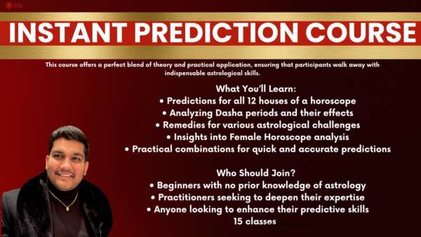 Instant Prediction Course