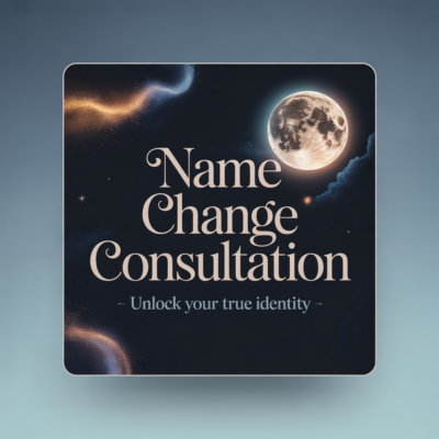 Name Change Astrological Consultation (Vedic Numerology of Shubham Alock & Nameology)
