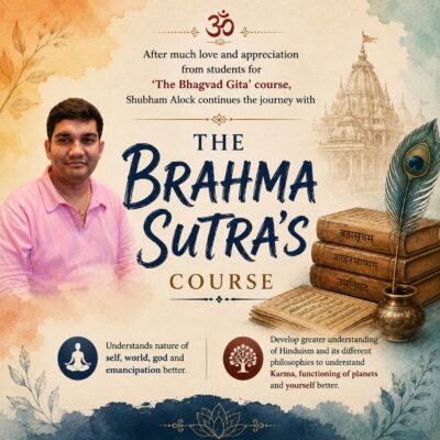 The Brahma Sutra's Course
